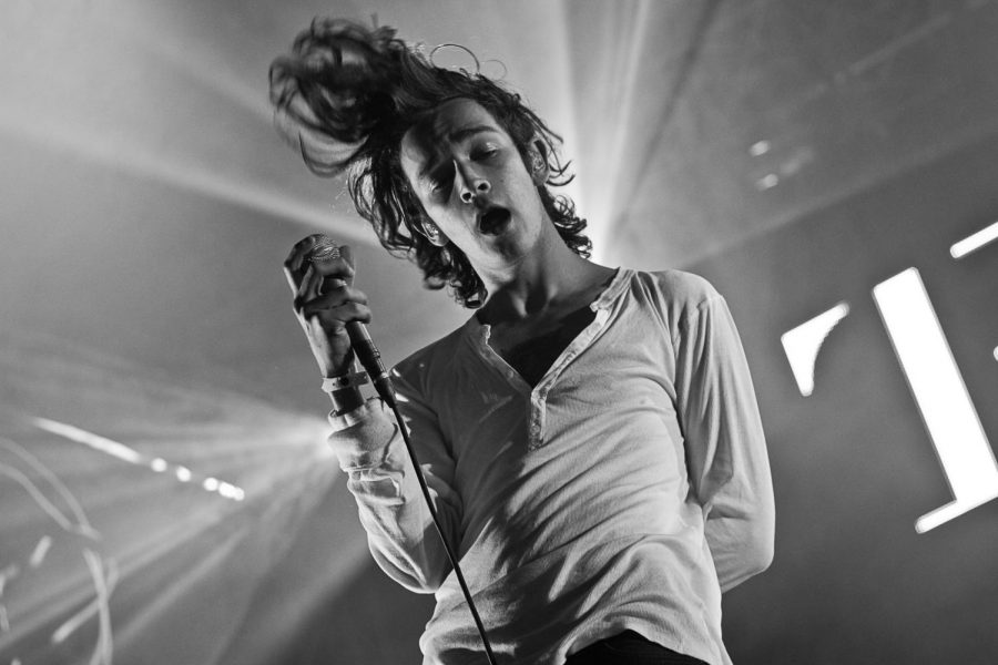Matthew Healy of The 1975 at Southside Festival in 2014