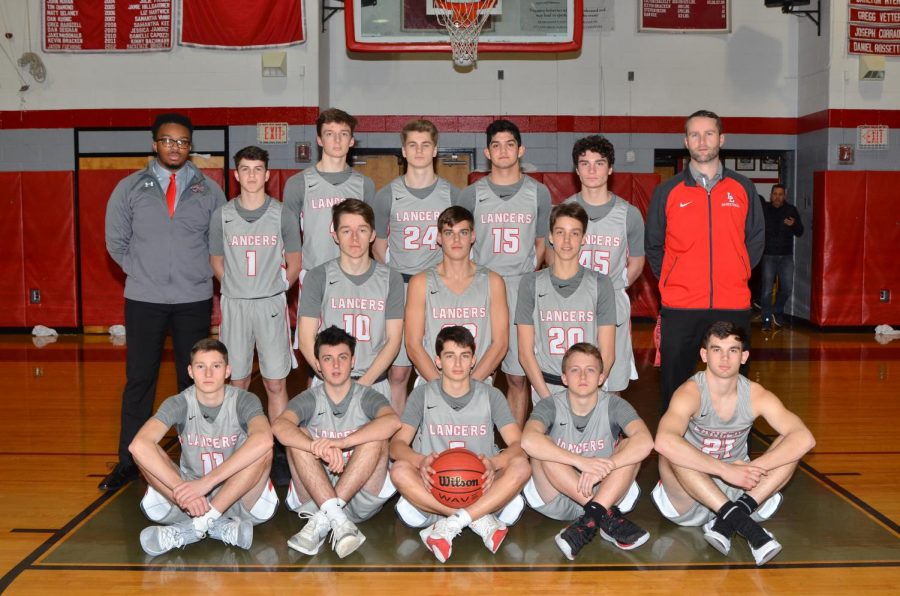 The boys varsity basketball team finished this season with an 8-18 record. 