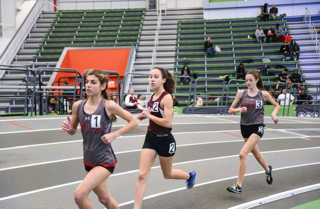 Perez finished first and Horevay finished second in the 3200 meter in the conference, counties, and state sectionals.