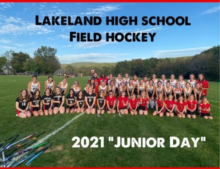 Junior Day, a day where middle school field hockey players get to spend time with the LRHS team, has grown into a fun, successful event for all. 