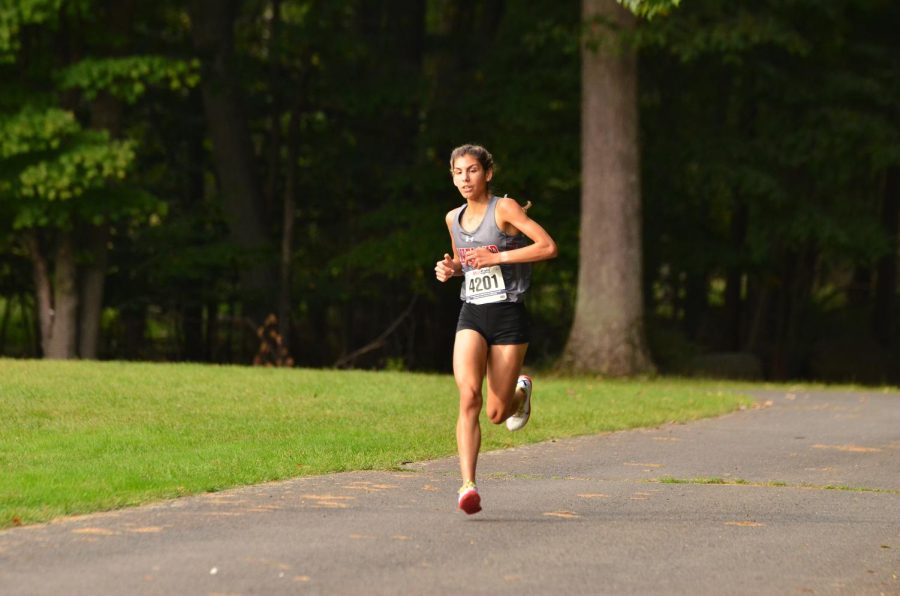 Angelina Perez was hailed the top cross country runner in the country for much of the season. 