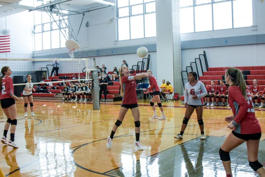 Teamwork and Hard Work Brought Success: Girls Volleyball Season