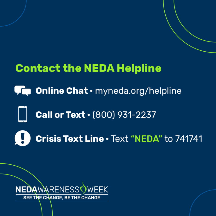 The NEDA offers different ways for those battling an illness or those seeking to help to get information and someone who can offer qualified support.