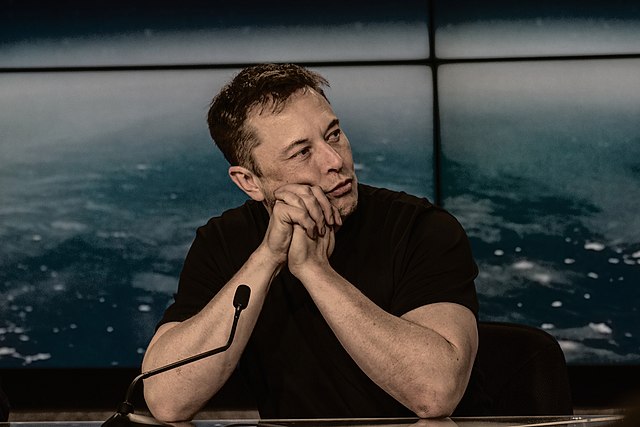 Tesla+and+SpaceX+CEO.+Elon+Musk%2C+in+a+post+launch+press+conference+of+the+Heavy+Falcon%2C+comes+down+for+a+roughly+%2444+billion+deal+for+Twitter.+