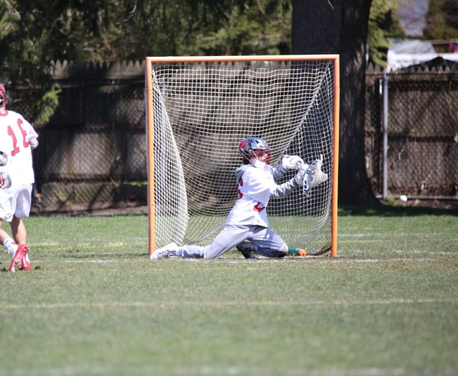 Castiglia hit the 100 saves mileston in his first year as varsity goalie. 