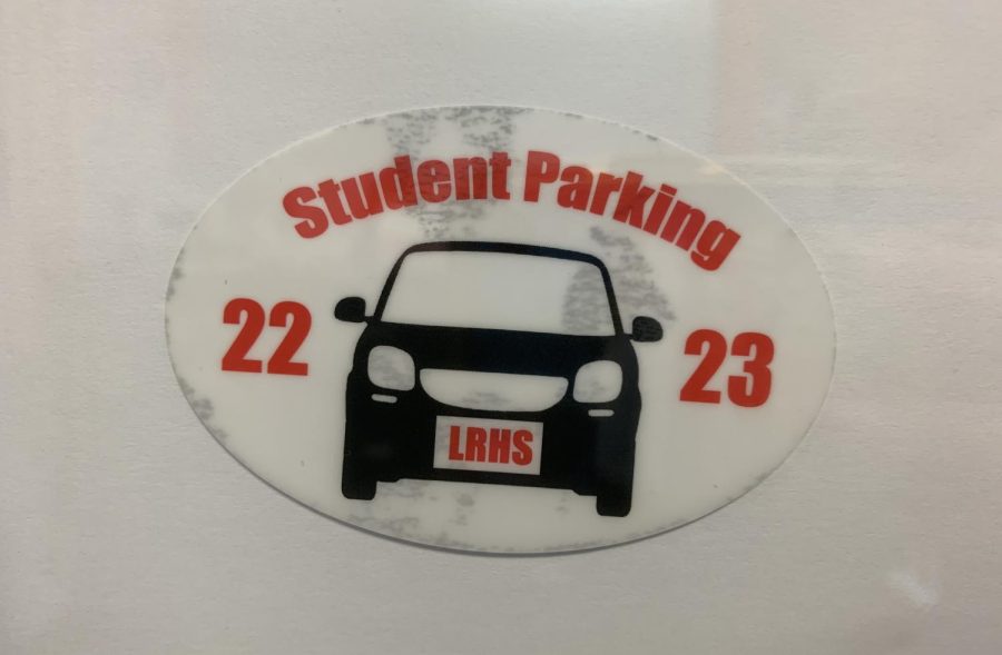 The new school year brought new policies - like this years parking pass stickers for seniors. The passes dont ensure parking on campus, as its first come, first serve. 