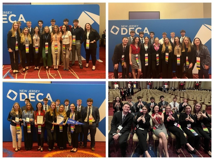 DECA students in Atlantic City for their state competition.