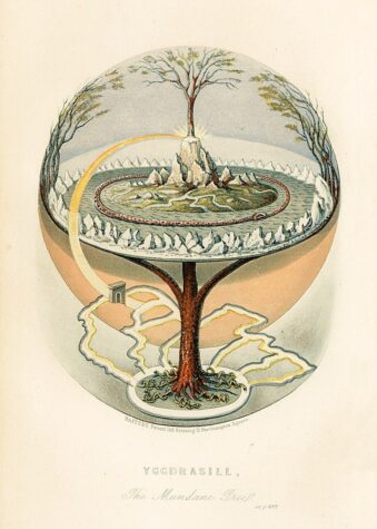 Yggdrasil, the world tree unites all nine realms in Norse mythology, but the creation of Midgard or Earth is one of wonder, curiosity, and also obscurity.