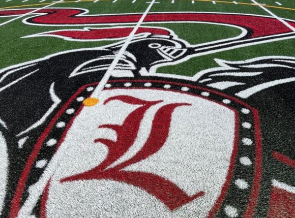 LRHS celebrated the new turf field in September 2023. 