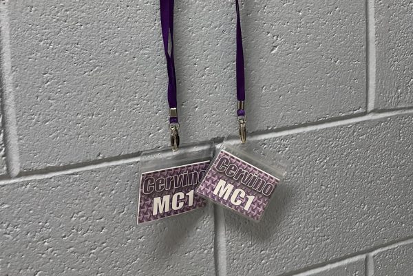 Purple hall passes are required in the East Building.