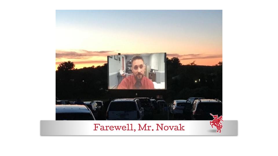 Mr.+Novak+addressing+the+Class+of+2020+at+a+drive-in+graduation.+Now%2C+we+honor+him+as+he+graduates+to+a+new+chapter+of+his+life.+%0A%0A%28Courtesy+of+the+Lakeland+Media%29