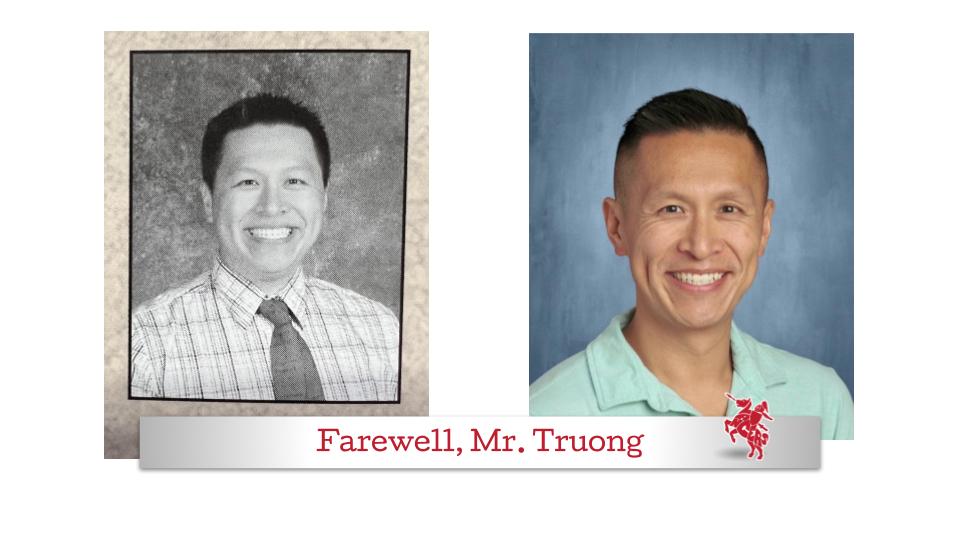 Mr. Truong, then and now. 

(Photos courtesy of the LRHS Yearbook)