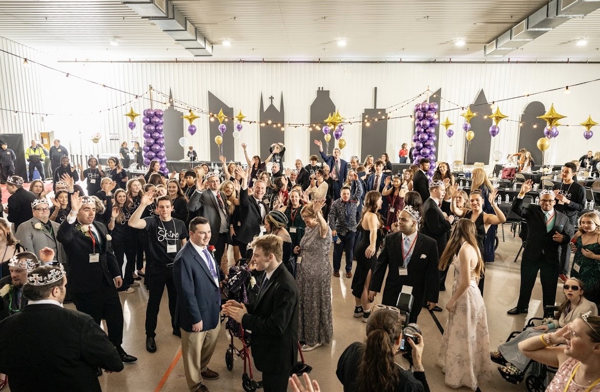 Guests at Night To Shine dazzling the dance floor.

(Courtesy of Blair Buehler)