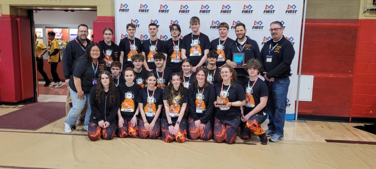 Robotics Team after their competition.

(Courtesy of Julia Urban)