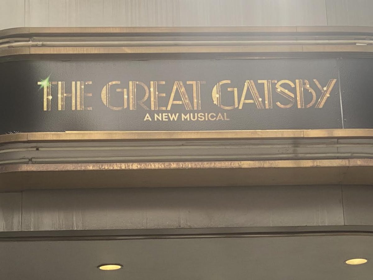 The Great Gatsby, like many other literary classics,  has gotten it's very own Broadway adaptation