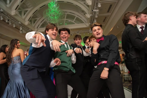 A group photo of some senior boys at this years prom.

(LRHS)