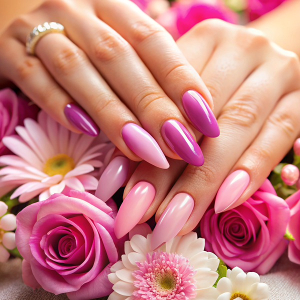 Nail designs and colors that pop make big fashion statements. 

(Image by Spacehead from Pixabay)