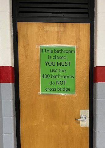 When you see a closed door, go to another floor. 

Photo courtesy of Ms. Laura Fucilli 