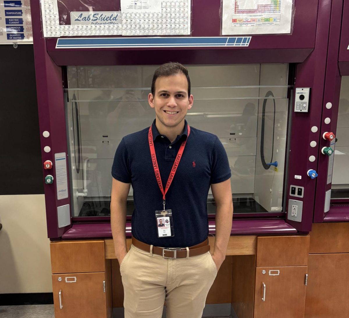 Science Teacher Mr. Max Diaz makes his Lakeland debut. 

Photo courtesy of Chace Severs and Roland Theriault 