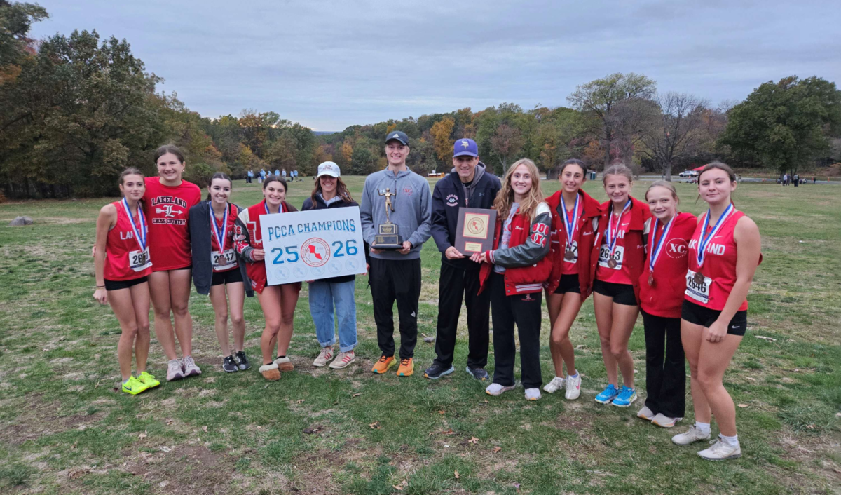 LRHS Cross-Country Team wins County Championships. 

Photo courtesy of LRHS 