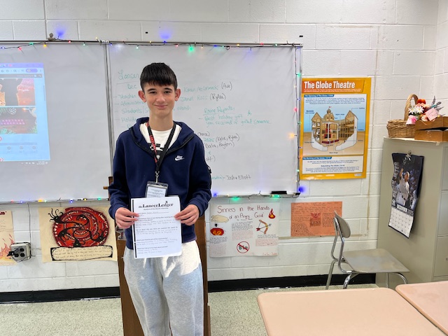 October Student of the Month: Josh Jaquez