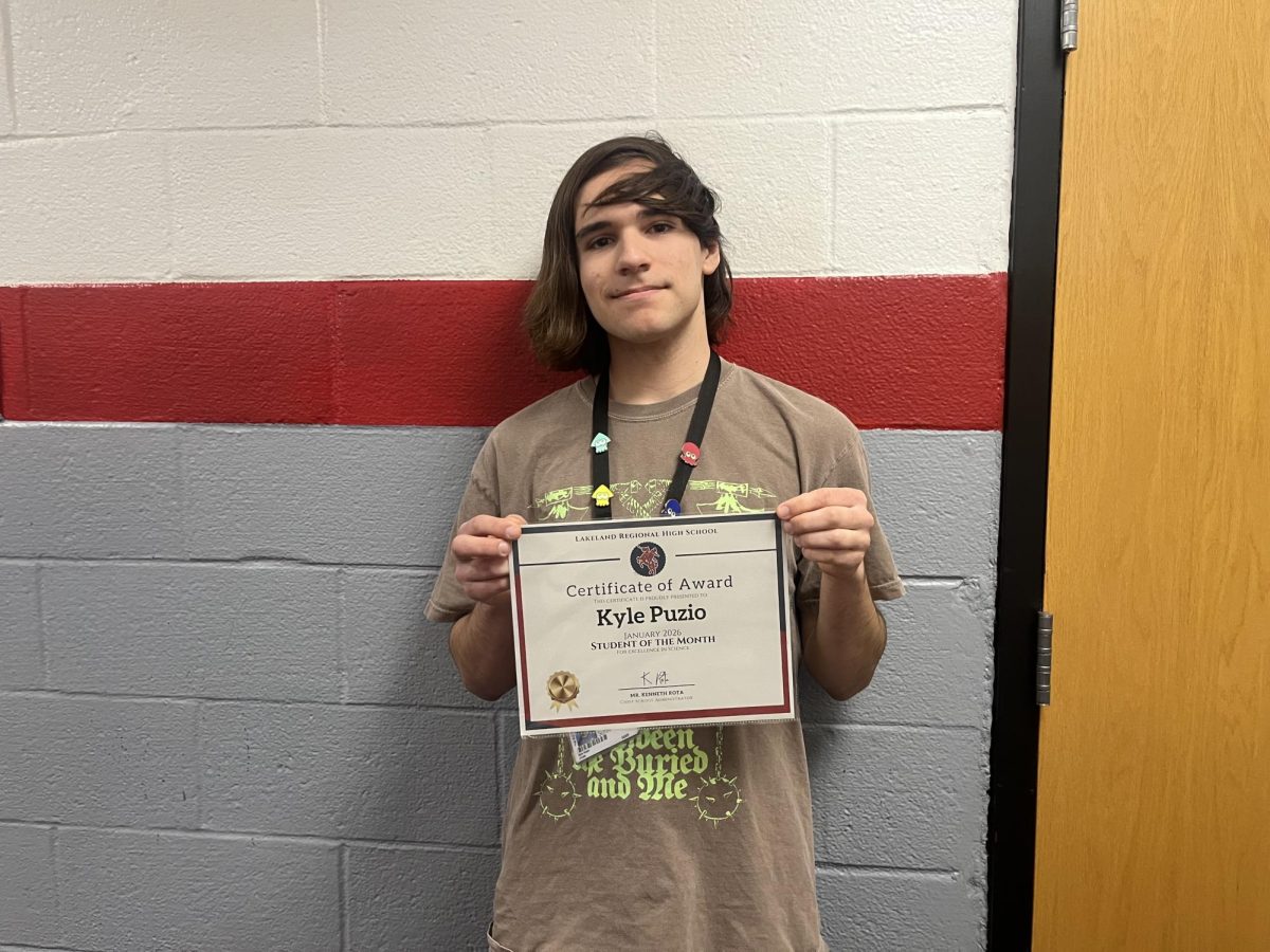 Junior Kyle Puzio is a leader amongst his peers in the field of science. 