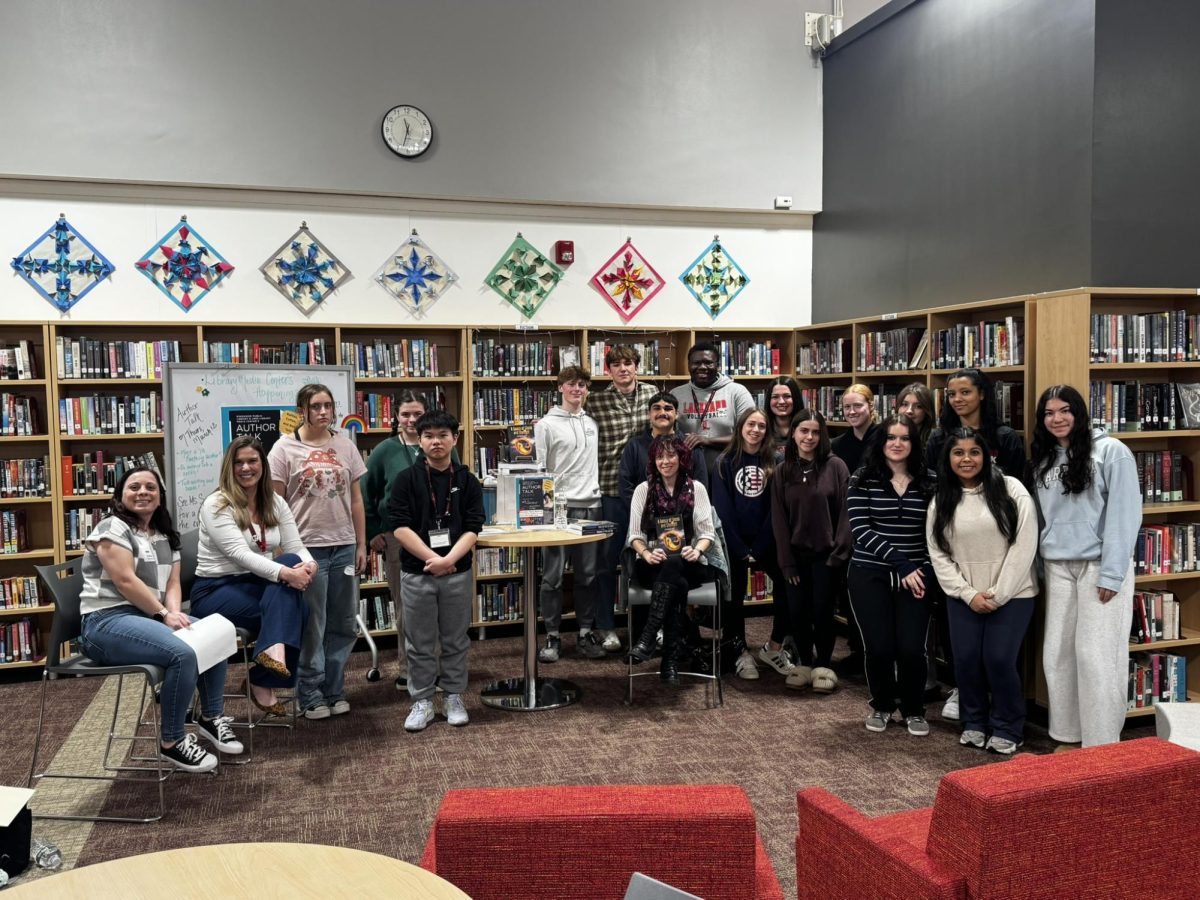 Turning Dreams into Reality: Author Vanderhoef Shares Self-Publishing Journey at LRHS