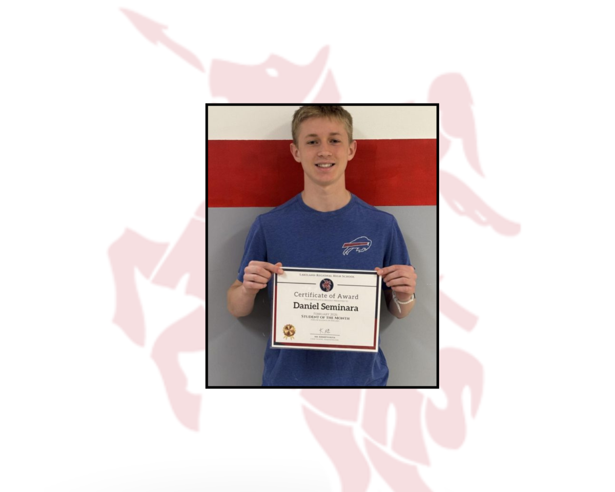 Student of the Month: Daniel Seminara Displays Literary Prowess