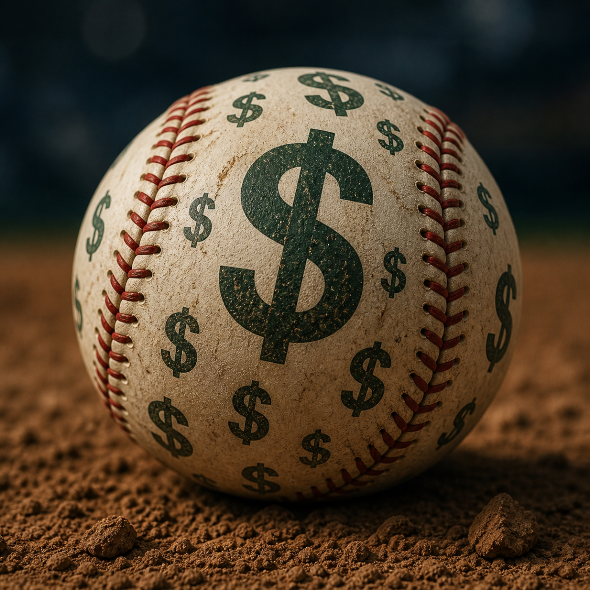 As money continues to dominate the sport, a potential MLB lockout is imminent. 

Image generated by OpenAI 